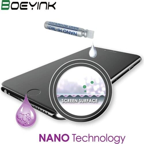 Universal Nano Liquid Screen Protector For iPhone 6 7 8 Plus XS Max Liquid Glass Screen Film For Samsung S10 S8 S9 Plus Note 9 8