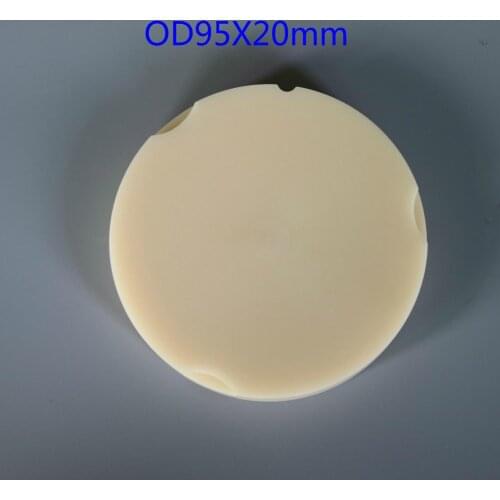 OD 95mm Dental PMMA Block Discs for CAD/CAM ZirkonZahn Milling System for Making Temporary Crown PMMA Blanks Dental Lab Material