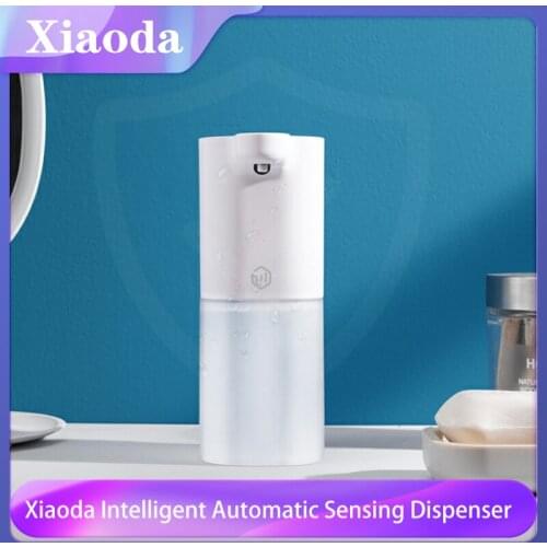 XiaodaTouchless Automatic Soap Dispenser Liquid Foam Pump Infrared Sensor Hand Sanitizer for Kitchen Bathroom Accessories