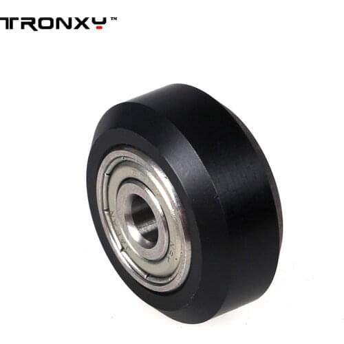Overseas warehouse TRONXY Bearing Pulley Ball Plastic Round Wheel D-type Nylon Pulley Bearing Gear Part 3D PRINTER Accessories