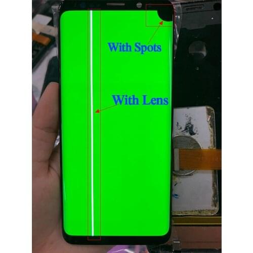 For Samsung S8 LCD Display Touch S8 Plus LCD S8 Display For Samsung S9 S9Plus LCD band line display dead pixels defective screen
