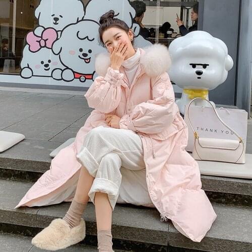 Winter Jacket Women Warm Parkas Hooded Jackets for Women 2021 Down Cotton Coat Female Midi Clothes Chaquetas Para Mujer HLY195