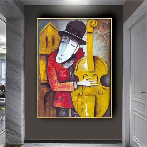 Picasso Famous Top Selling Modern Pure Hand painted Canvas Painting Wall Pictures for Home Decoration Oil Painting Figure work