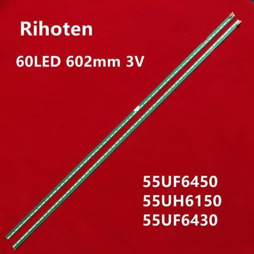 10kits LED Backlight Strip 55" V15.5 ART3 UD R/L for LG 55UF6450 55UH6150 55UF6430 LC550EGE 6916L2318A 6916L2319A 6922L-0159A