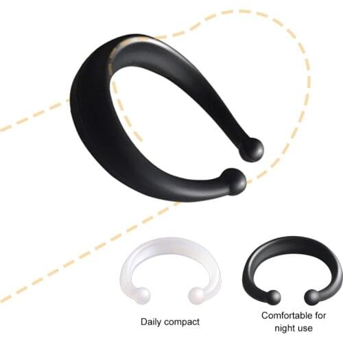 2PC Penis Ring Foreskin Corrector Resistance Cock Ring Delay Ejaculation Men Cock Rings Morning Night Trainer Sex Toys for Male