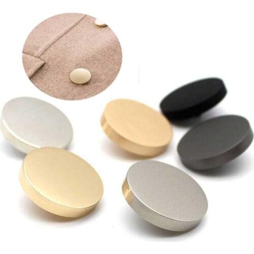 20pcs/lot Round Zinc Alloy Shank Button for Coat Jacket Metal Button Windbreaker Buttons fastener Plating metal Sewing Supplies