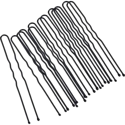 20pcs U-shaped Pins Hair Barrette Clip 60mm DIY Hair Style Wedding Party