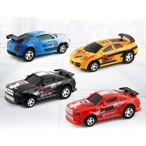 4 Colors Hot Sales Coke Can Mini RC Car Radio Remote Control Micro Racing Car 4 Frequencies Toy For Children