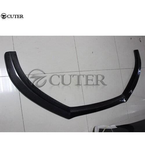 Car styling CC Carbon fiber Front bumper lip For Volkswagen CC R-LINE bumper splitter 09-12