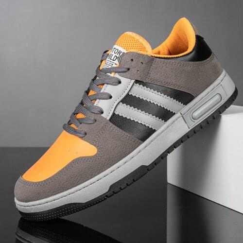 2021 Hong Kong style sports white sneakers for boys, Korean version of all-match Harajuku, simple mens sports casual shoes shoe