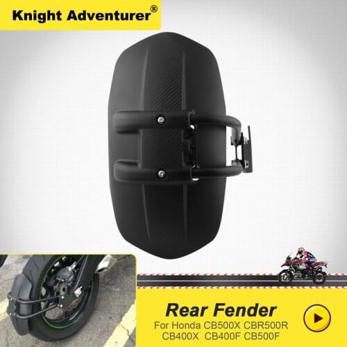 For Honda CB500X CBR500R CB400X/F CB500F Motorcycle Accessories Rear Fender Mudguard Mudflap Mud Hugger Guard cb500x cb400x/f