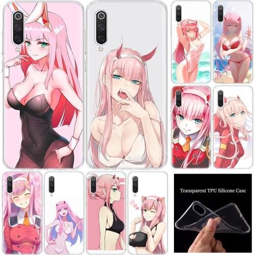 Zero Two Darling in the FranXX Anime Soft Silicone Phone Case For Xiaomi Redmi Note 9S 8T 9 8 7 6 6A 7A 8A 9A 4X K20 K30 S2 Pro