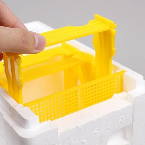Home Hive Box Harvest Bee Hive Beekeeping King Box Tool Foam Bee Bee Hive Pollination Harvest Box Delivery Queen Box Beekee X2F6