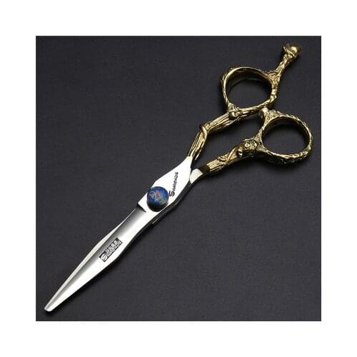 Set of hairdressing scissors, 440 and 6 inch Japanese professional scissors for haircutting, beauty and hairdressing