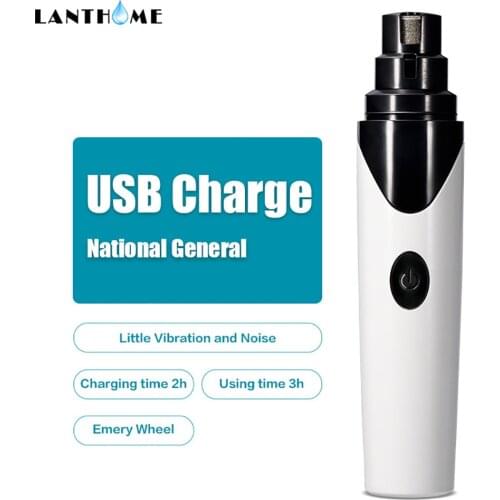 Rechargeable Dog Nail Grinder Usb Charging Pet Nail Grinder Grooming Painless Cat Dog Nail Clippers Trimmer Pet Paws Nail Cutter