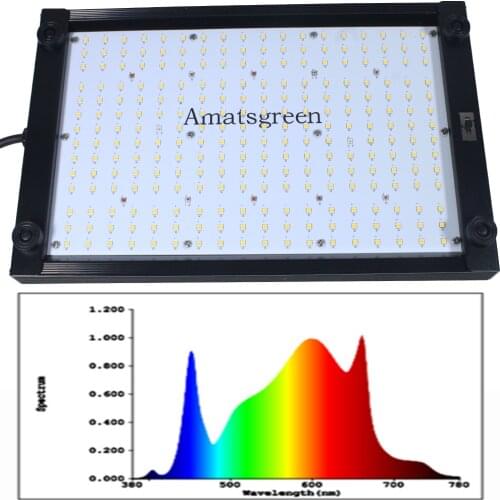 Samsung LM301H Quantum LED Plant Grow Light Board 120W Full Spectrum UV IR Grow Lamp, PCB Board with Heatsink only, No Driver