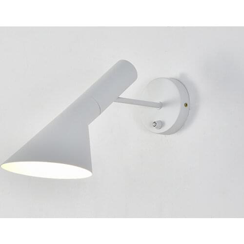 Nordic LED Wall Lamp LOFT Modern Design Wall Light Bedroom Bedside Living Room Corridor Sconce Hanging Lamp Bedroom Indoor Decor