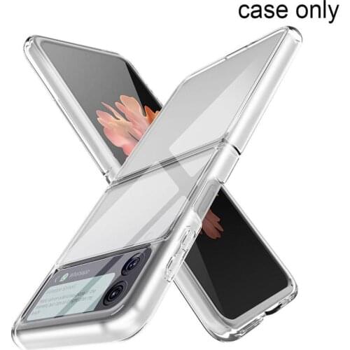 For Samsung Z Filp 3 5G Folding Phone Transparent Mobile Phone Case Waterproof And Anti-drop TPU Case
