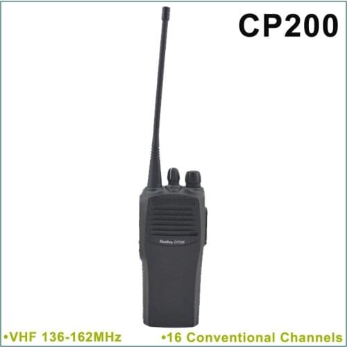 Brand New CP200 VHF 136-162MHz 16 Conventional Channels Portable Two-Way Radio(for motorola)
