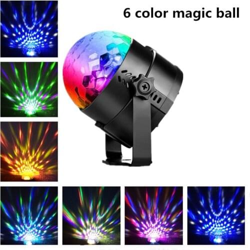Led Disco Light Stage Lights DJ Disco Ball Lumiere Sound Activated Laser Projector effect Lamp Light Music Christmas Party