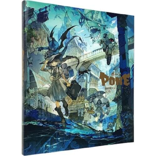 Japanese Posuka Demizu The Art of Posuka Demizu Pone Personal illustration Works Drawing Art Collection Book