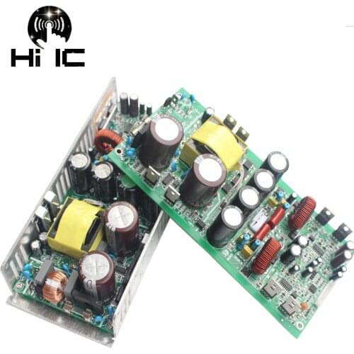 1pcs HSMD2300 RS2092 High Power Class D Switch Power Supply Digital Power Amplifier Board 2*350W 4ohm Bridging 700W 8ohm