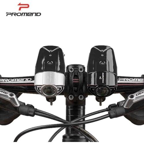 2 color bicycle light USB charging strong light weak light MTB front handlebar light touch switch riding LED waterproof flashlig