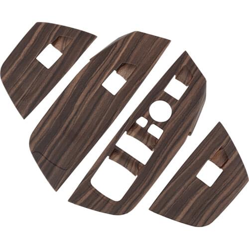 4pcs Car Window Lift Switch Button Panel Cover Sticker Decoration Trim Accessories for 2018-2021 X3 X4 G01 G02 G08 Modified