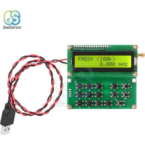 ADF4351 Signal Source VFO Variable-Frequency Oscillator Signal Generator 35MHz to 4000MHz Digital LCD Display DC 4.5V-5.5V