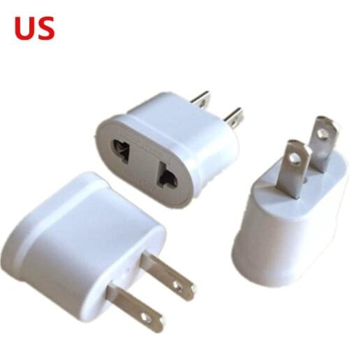 USA US Power Plug Adapter European Socket EU To US Plug Adapter Electric Charger Socket Japan China Americana AC Converter