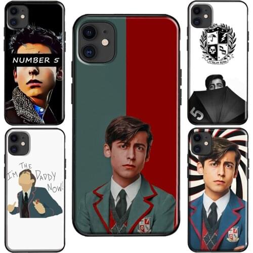 Aidan Gallagher Number Five For iPhone 12 Pro Max mini Case For iPhone 11 Pro Max XS XR X 6S 7 8 Plus SE 2020 Cover