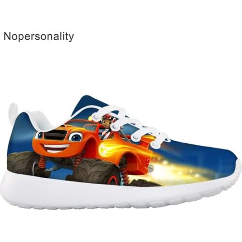 Nopersonality Kids Sport Shoes for Boys Tokyo Ghoul Printed Running Sneakers Casual Sneaker Breathable Childrens Fashion Shoes