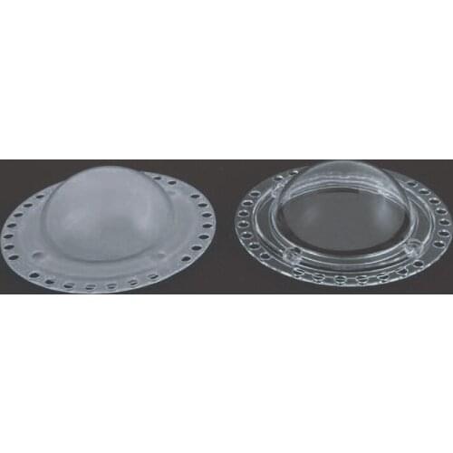 Diameter 120 mm Porous Transparent or White PC Industrial lamp cover