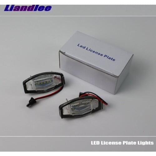 For Honda Accord Inspire Spirior 2003~2008 LED Car License Plate Light Number Frame Lamp High Quality