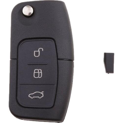 Car Remote Key Fob Shell With Chip Battery 433Mhz For Ford Fusion Mondeo