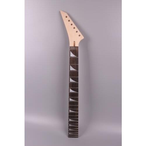 Left hand Electric guitar neck 22 fret 25.5" Maple wood ROSEWOOD Fretboard Floyd rose nut JK- 014