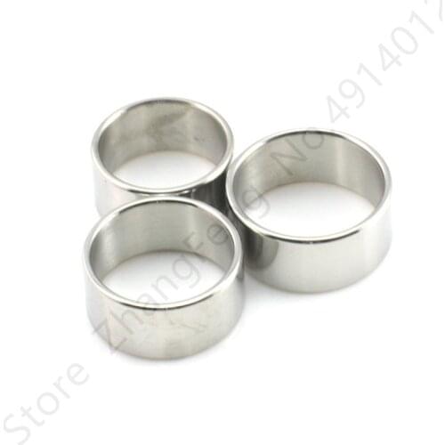 Stainless Steel Penis Rings Delay Lasting Firmer Erection Cock Ring Pendant Stretcher Restraint adult erotic Sex Toys for Men