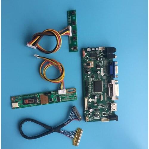 Controller board kit for M.NT68676 LP133WX1-TLA1/TLA2/TLB1/TLC1 1280*800 13.3" HDMI DVI LCD DIY VGA LVDS LED LG display