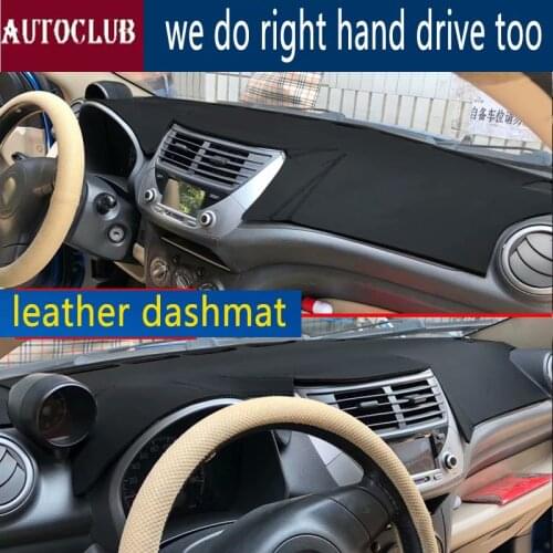 For Suzuki Alto 2008-2013 Leather Dashmat Dashboard Cover Car Pad Dash Mat SunShade Carpet Cover Custom 2009 2010 2011 2012