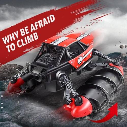 RC Car Waterproof Remote Programmable Stunt Climbing Vehicle Toys for Children Birthday Gifts Remote Control Boat Car