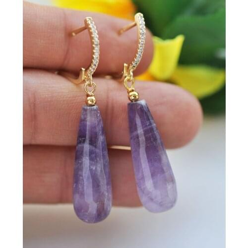 MCT·STAR Earrings With Stones