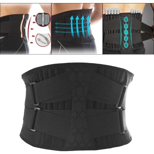 Lower Back Brace- Adjustable Back Support Belt for Lifting Work/Lumbar Support