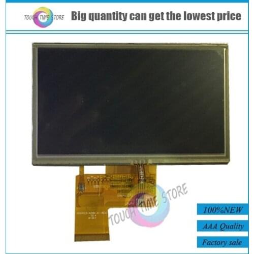 New 5 inch LCD Display + touch screen Digitizer Assembly For Prestigio GeoVision 5300BT gps Free shipping