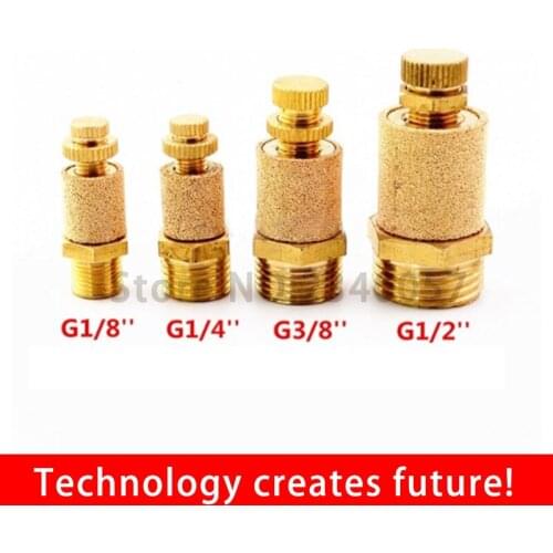 Pneumatic Muffler Silencer Filter Flow Speed Controller Sintered Bronze SLL-01/02/03/04