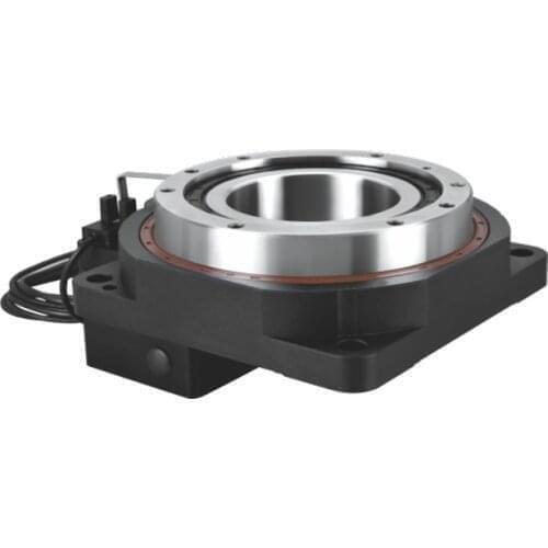 ZCT130-10 hollow rotating platform electric turntable gearbox reducer ratio 10:1 for 60 frame 400w AC servo motor input 14mm