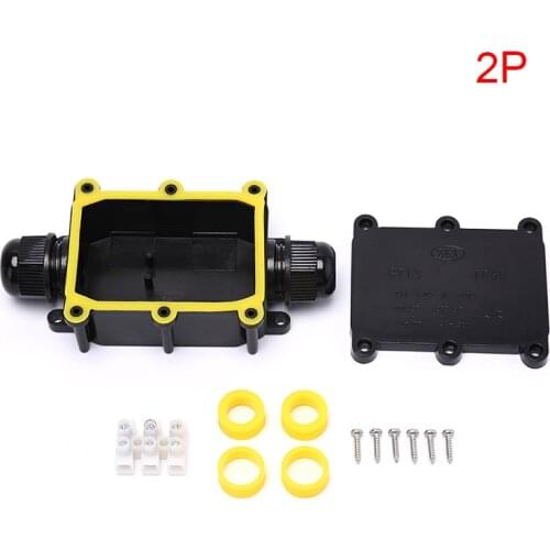 2/3/4/5/6 Way 450V Junction Box IP68 Waterproof Electrical Cable Wire Connector Junction Box Case Cable Wire Connector Protect