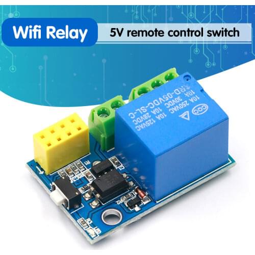 ESP8266 5V WiFi relay module Things smart home remote control switch phone APP ESP-01 relay module