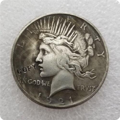 USA 1921 Peace Dollar COIN COPY commemorative coins-replica coins medal coins collectibles