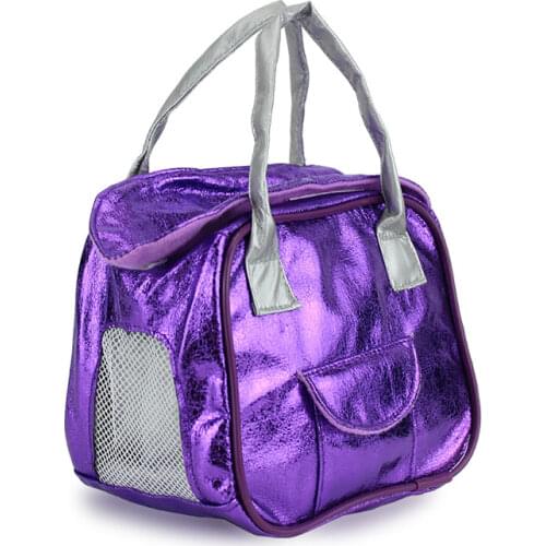 Purple shine bag fits for 18" american girl doll alexander,girls dolls