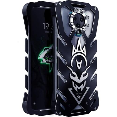Shockproof Aluminum Metal Body Fundas Cover for Xiaomi BlackShark BlackShark3S Black Shark 3 3S 6.67 Case Coque Shell Housing